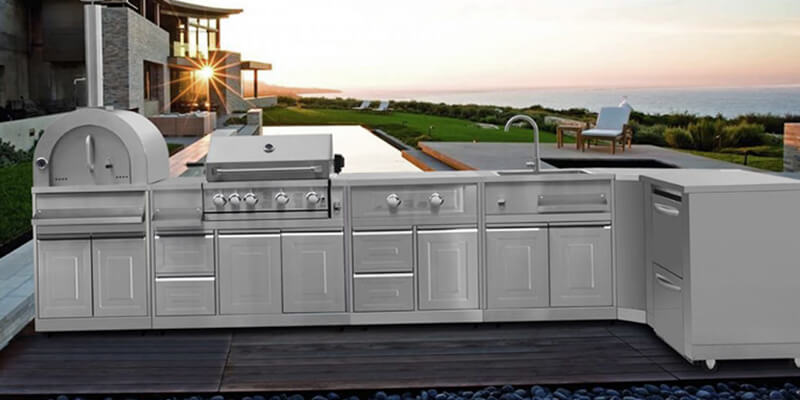 pro outdoor kitchens - Star Gate & Fence