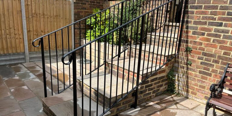 metal railings - star gate and fence