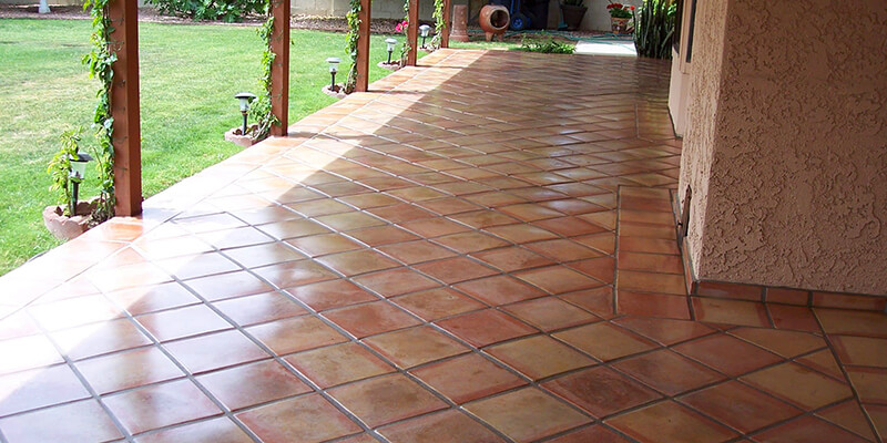 Patio Tiles - Star Gate and Fence