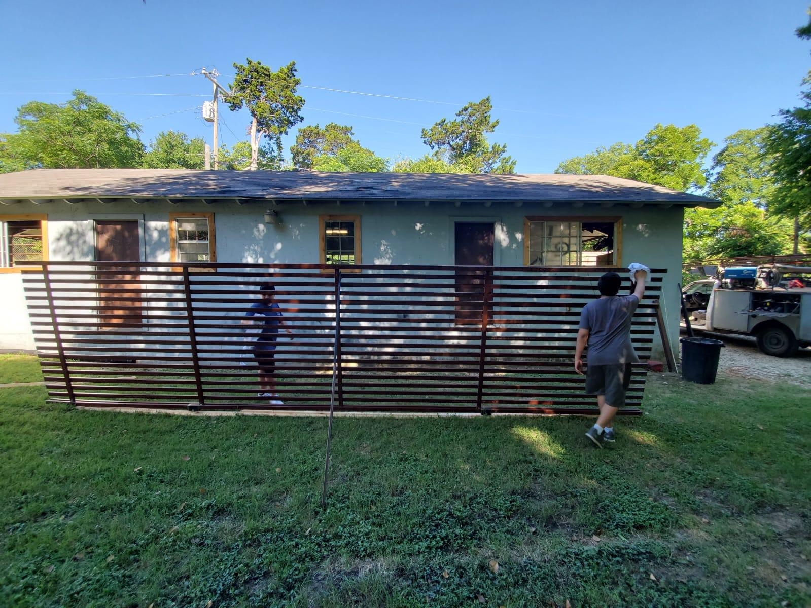 fence installation in Dallas