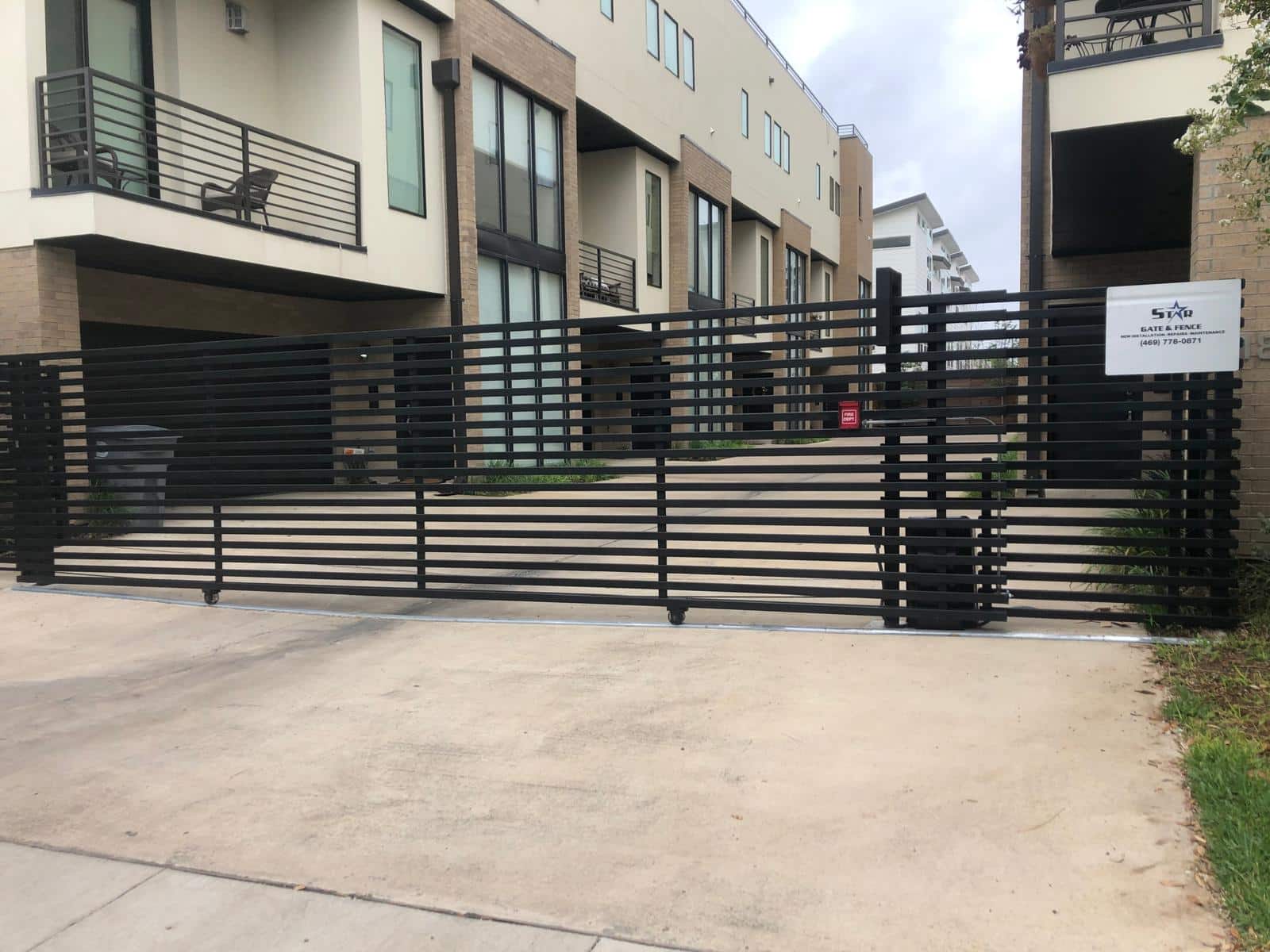 iron sliding gate