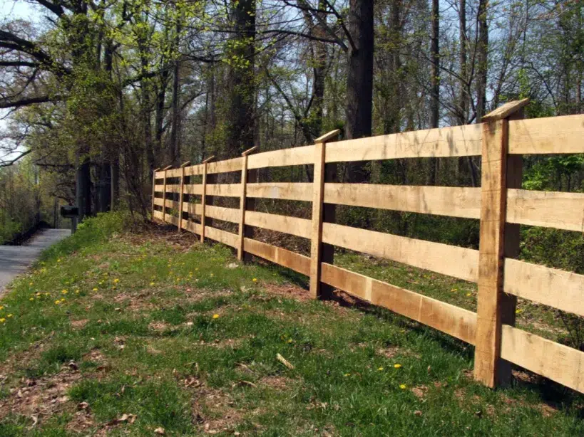 Our Picket and Split Rail Fences for That Rustic Charm