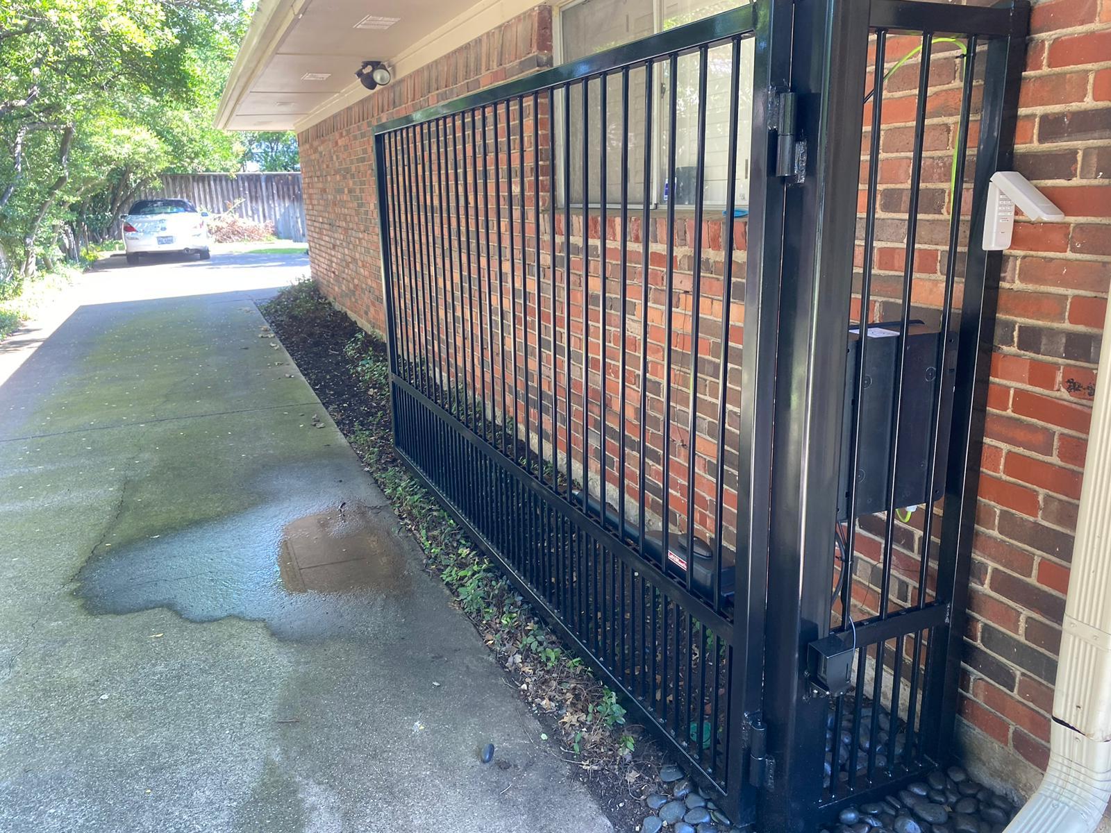 Checking a gate operator during a repair diagnosis