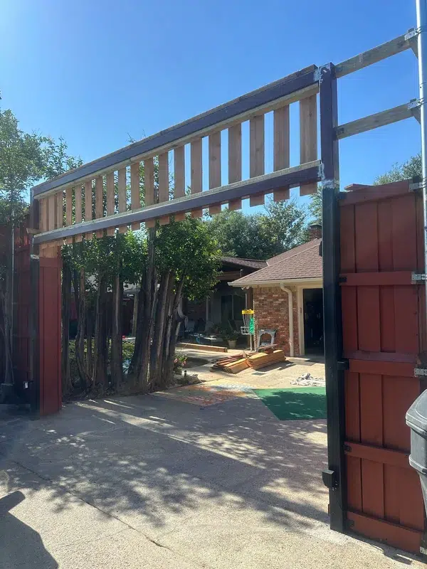 best materials for residential fence and gate tips dallas