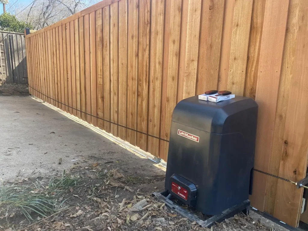 modern fence style