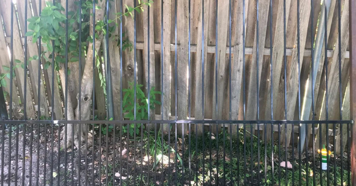 residential security fence installation