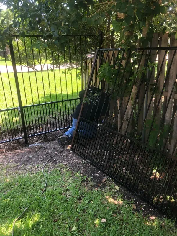 Professional Fence Installation equipment used in Desoto